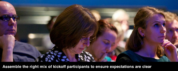 Proposal kickoff participants